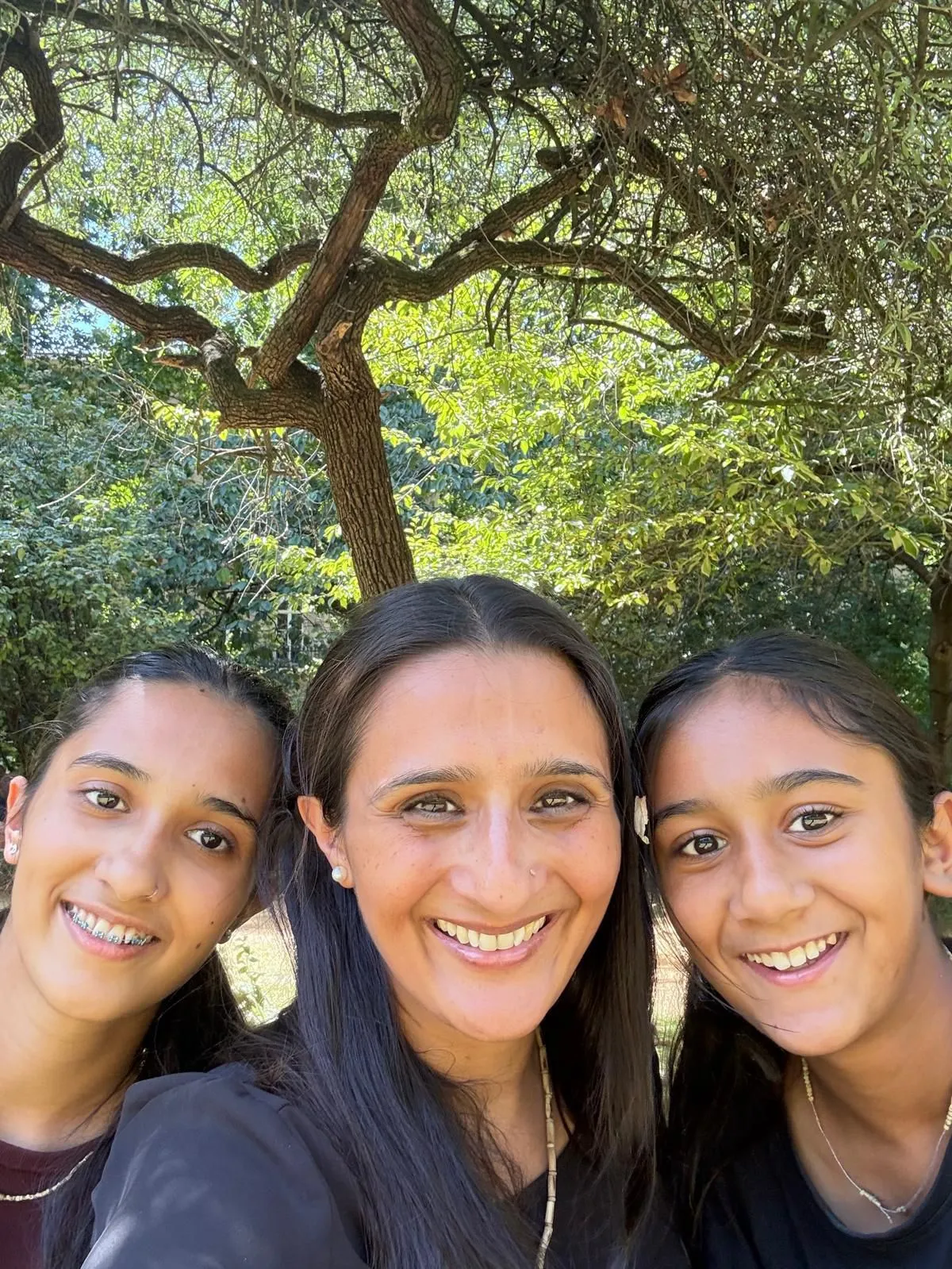 Portrait of Vrinda Kishori, Lali and Jani